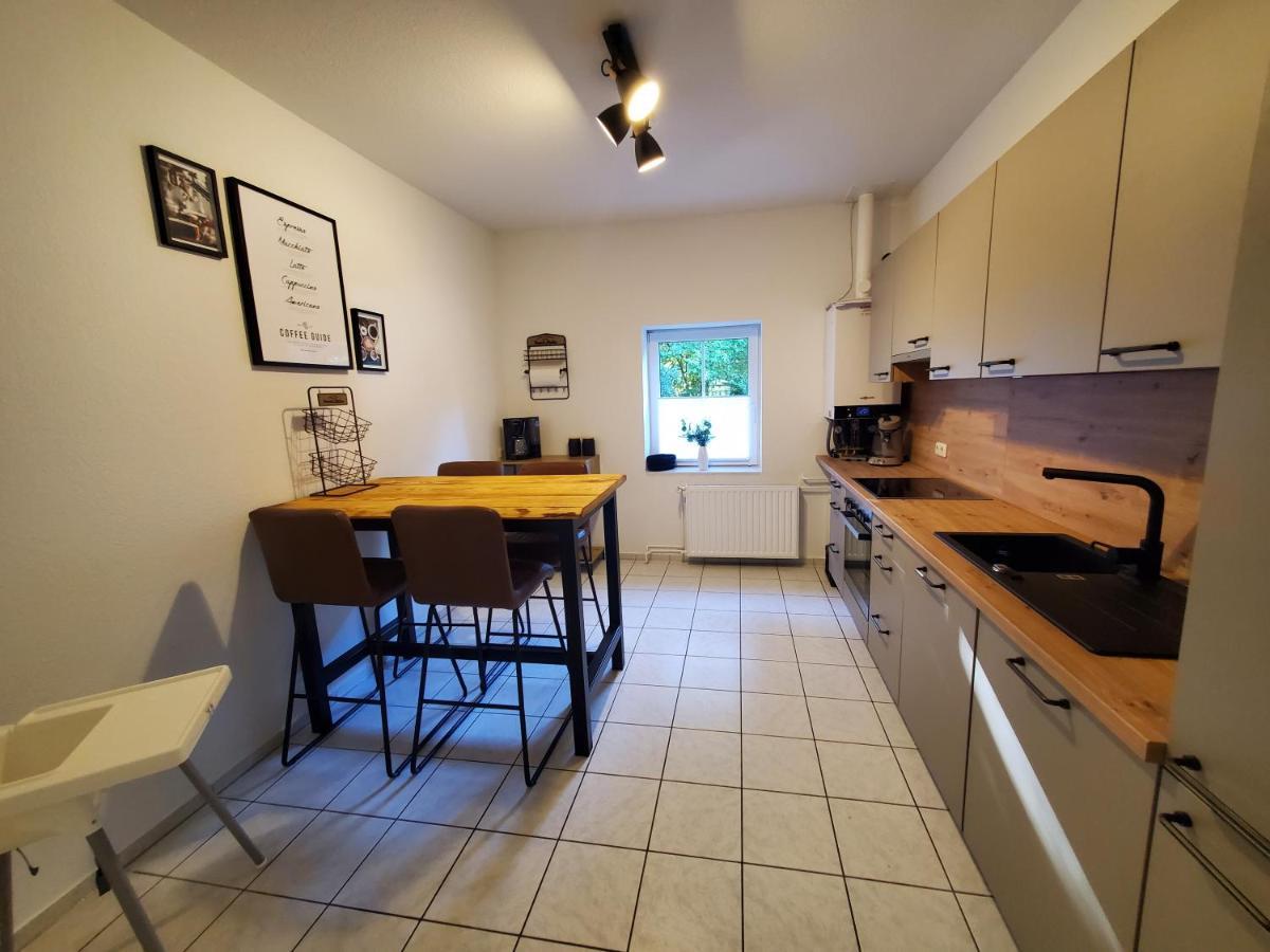 Familienfreundliche Ferienwohnung Soltau Ngoại thất bức ảnh